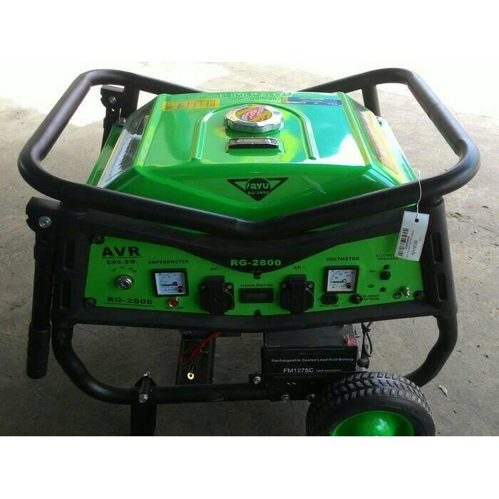 Generator Ryu /Pembangkit Listrik/Genset Rg 2800 Ryu Tekiro Original Dan Terpercaya