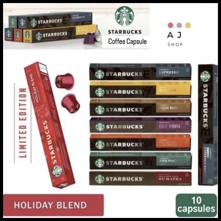 

Starbucks Nespresso Coffee Capsule - Original Original Best Seller