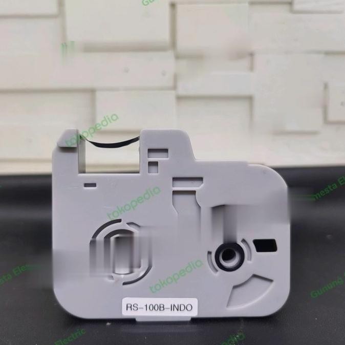 Pita Tinta Printer Biovin Rs-100 Indo Ribbon Pita Printing Marker Tube Rs-100B / Rs-100W / Rs-100R /