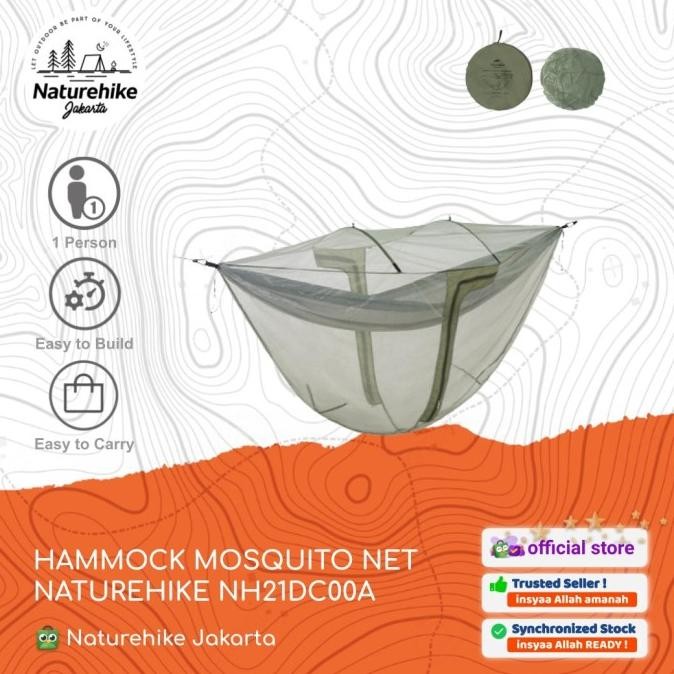 TERLARIS HAMMOCK ANTI NYAMUK MESH / NET CAMPING NATUREHIKE NH21DC00A