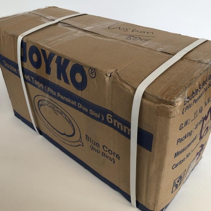 

(1 box) double tape JOYKO core biru murah