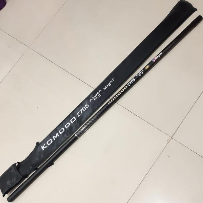 BEBAS ONGKIR - Joran Tegek Pole Magno Blood KOMODO 2705 3606 45 Kaku Stik tegek Murah