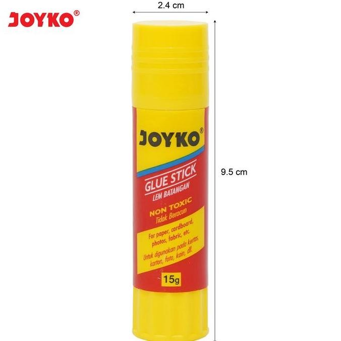 

JOYKO GLUE STICK 15g LEM BATANG STIK JOYKO KERTAS GS-15 LUSIN [12PCS] murah