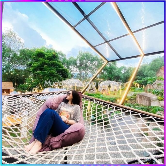 PROMO Jaring Nilon 14mm Outbound/Hammock/Loft net/Flying Fox/Cargo