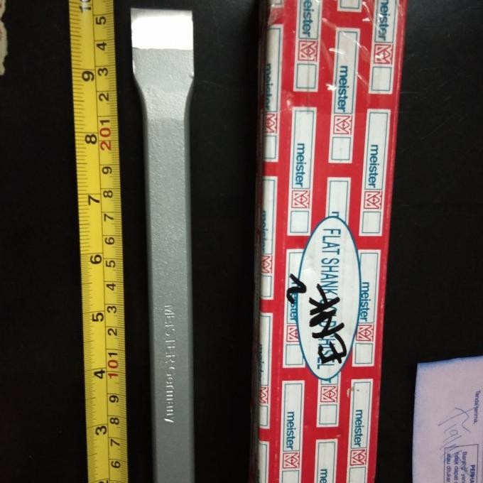 PAHAT BETON MEISTER GERMANY 12" = 30 CM/ PAHAT TEMBOK FLAT SHANK FORSALE