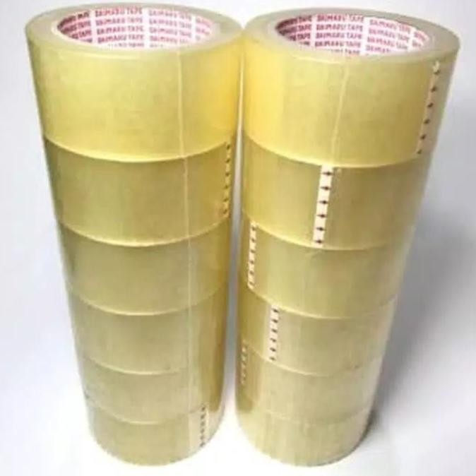 

lakban daimaru bening 2inch per SLOP (6roll) murah