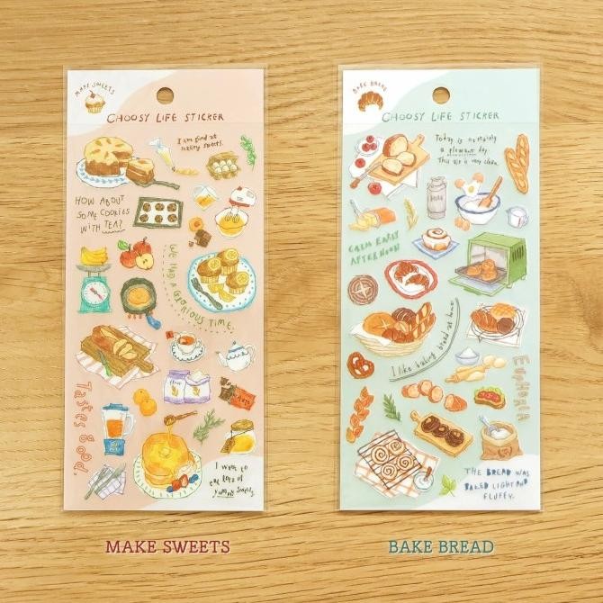 

Mindwave Choosy Life Sticker Flake Die Cut Stiker Dekorasi Journal Decor Stickers Limited Edition murah