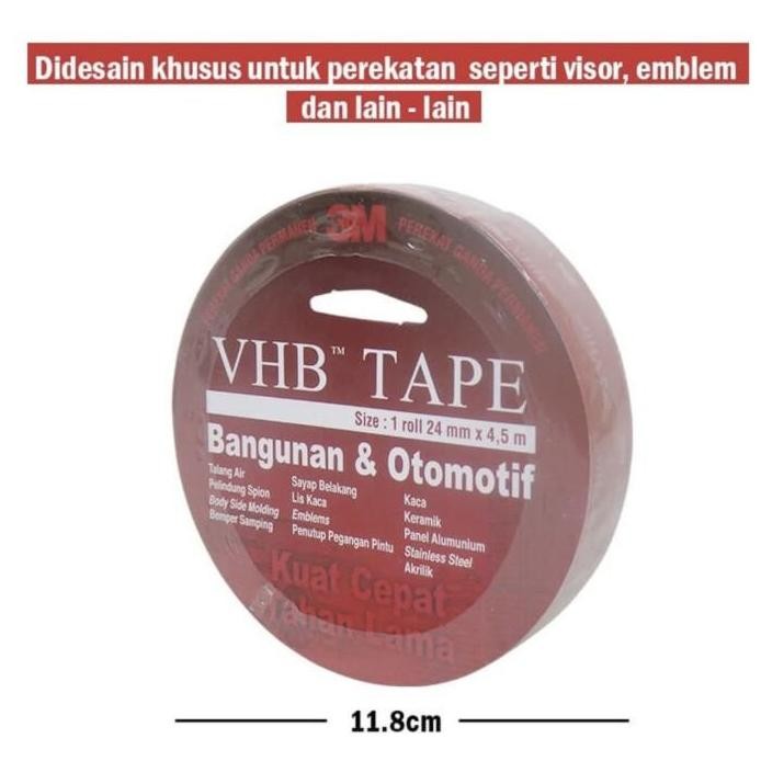 

Doubletape VHB Tape 3M 4900 24mm (Besar) Original 100% murah