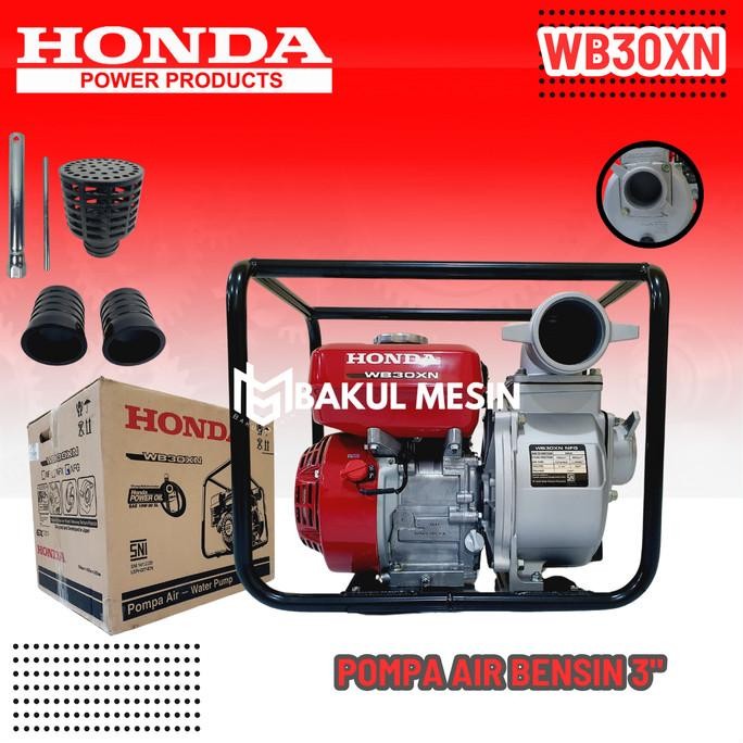 Honda Wb 30 Pompa Air Bensin Wb30 Xn Honda Wb30Xn 3 Inchi New Stok