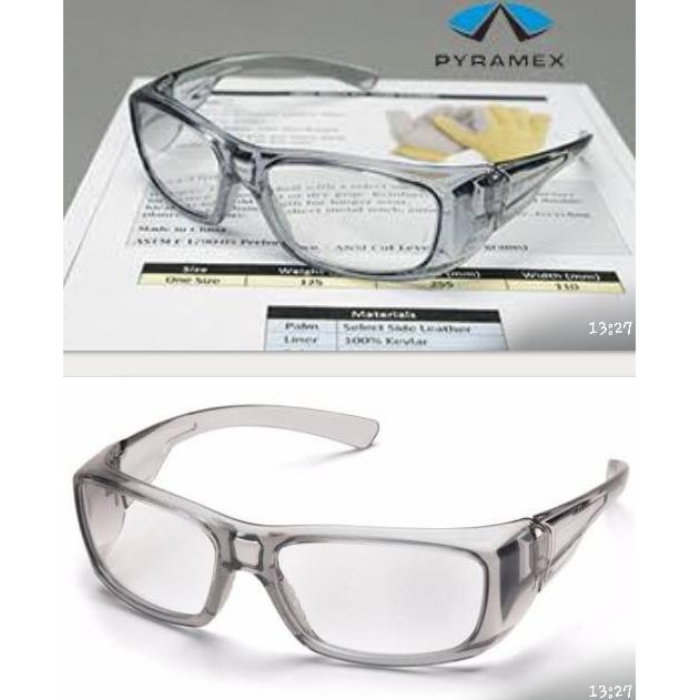 Kacamata Safety Minus Pyramex Emerge New Stok