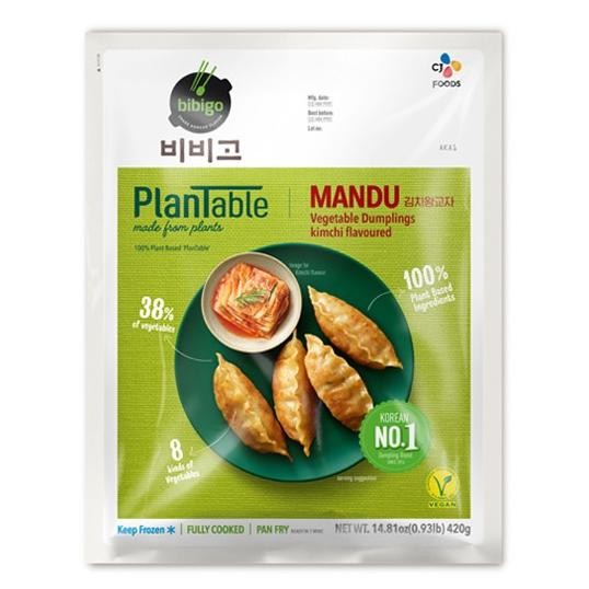 Bibigo Dumpling Mandu Kimchi 420gr Pangsit Gyoza Korea Kimchi TS