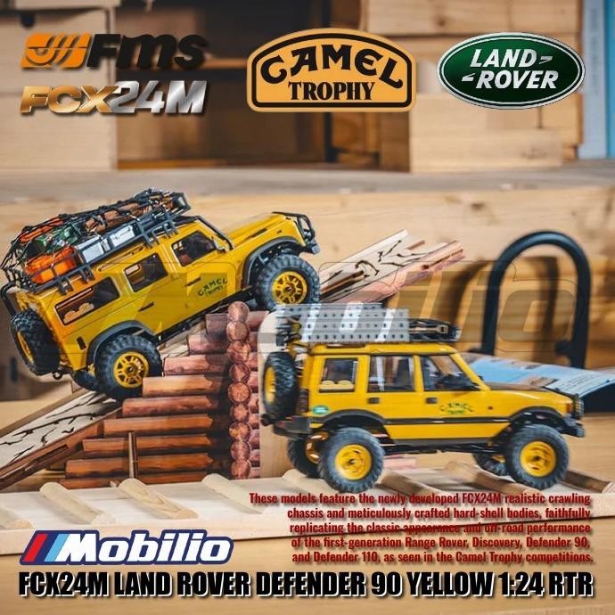 Grosir Fcx24M Land Rover Camel Trophy Edition Defender 90 Discovery Range Rover Defender 110 Rc Rtr