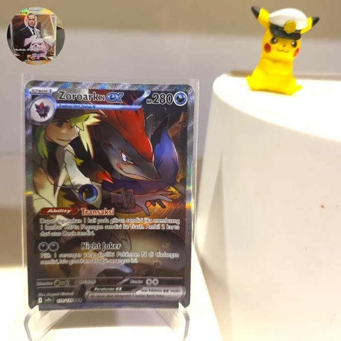 Sale Zoroark N Ex Sar Sv9S Kartu Pokemon Tcg Indo