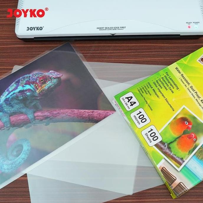 

Joyko Laminating Film A4 F4 KTP Folio Kertas Plastik Laminating Laminasi