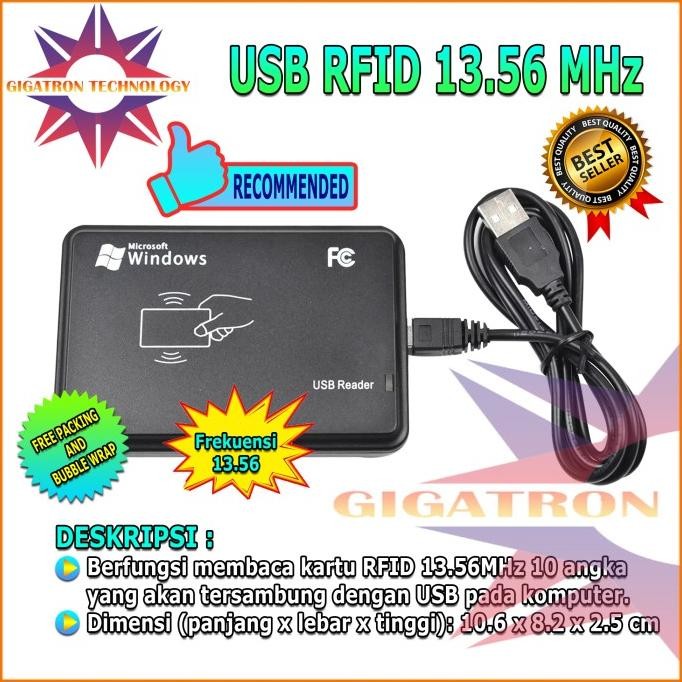 RFID Reader 13.56MHz / Rfid Reader 13,56 mhz Mifare / USB Rfid Reader