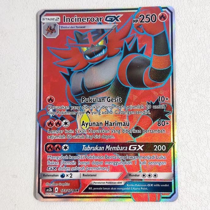 Murah Incineroar Gx Sr 173/171 As2B - Kartu Pokemon Indonesia