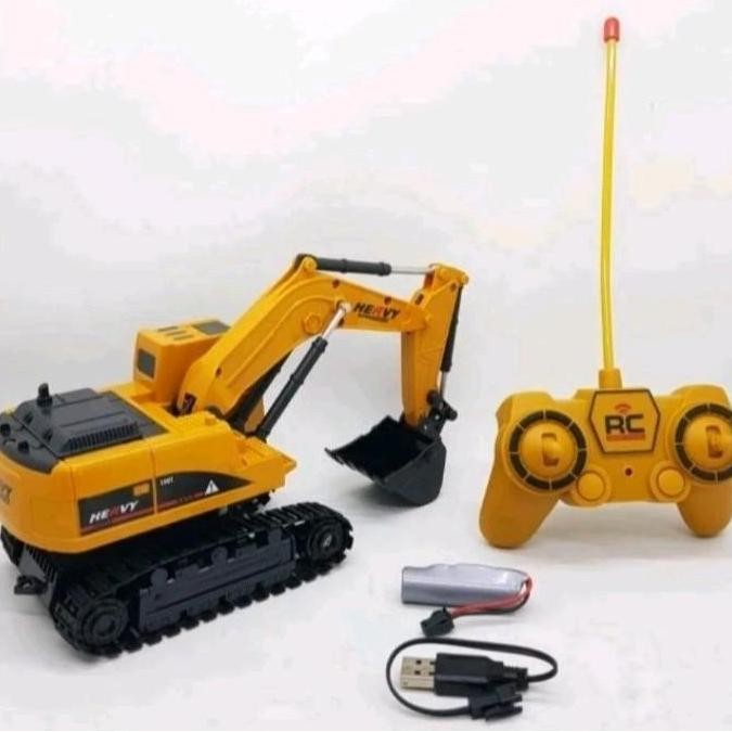 Murah Mainan Rc Truck Beko Excavator 360 Degree Truck Konstruksi Remote