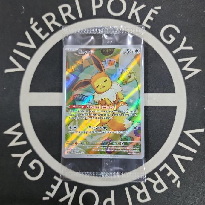 Grosir Eevee Ar Promo Festival Terastal Kartu Pokemon Tcg Indonesia