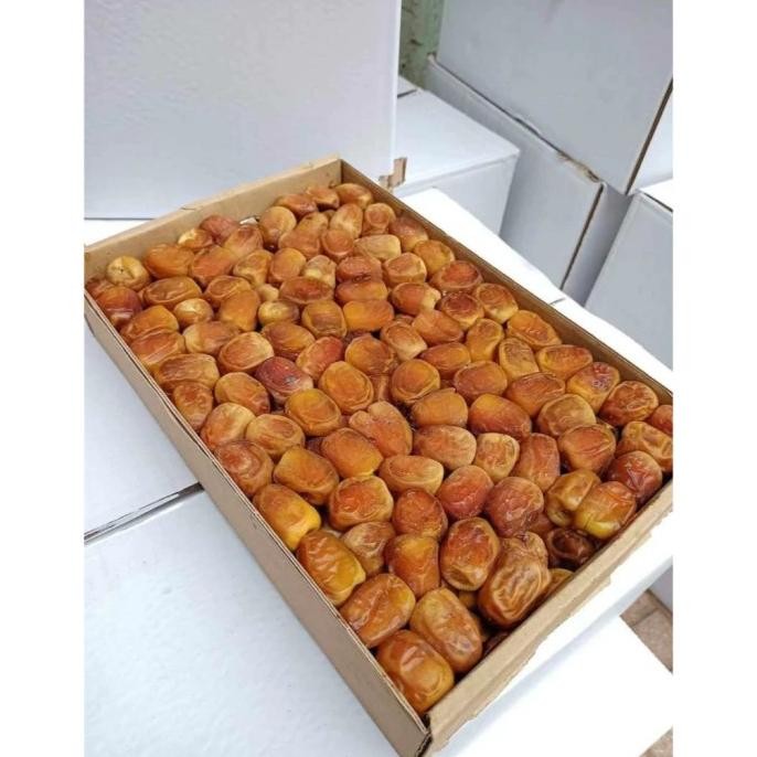 

Kurma Sukari Al Qosim Premium 3 Kg Stok Terbaru Lembut Lumer