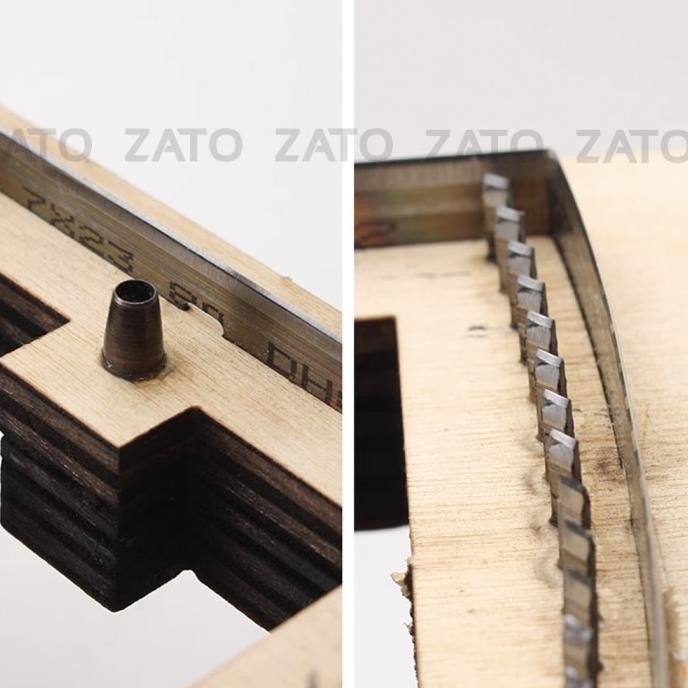 JAPANESE KNIFE MOLDS TEMPLATE FOR CUTTING LEATHER - LEATHER TOOLS