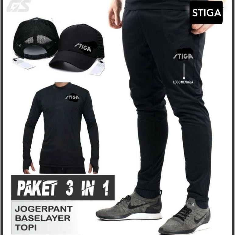 Paket Hemat Baju Tenis Meja - Celana Tenis Meja - Topi Tenis Meja Murah