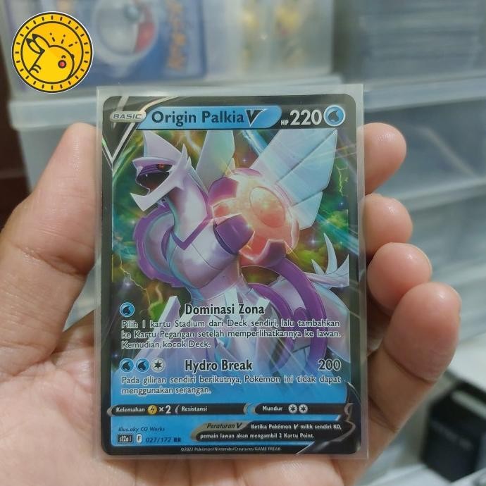 Grosir Origin Palkia V S12A Pokemon Tcg Indonesia