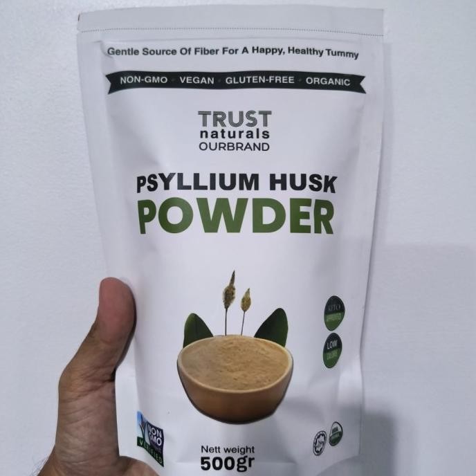

Psyllium Husk Powder Murni Halus 500 gram dari Trust Naturals Plus