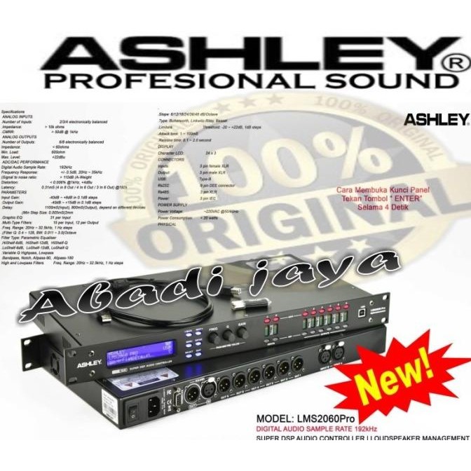 Ashley Management Lms2060Pro Ashley Management Lms 2060Pro Original Co