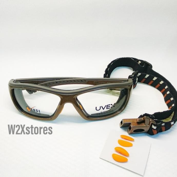 Promo Kacamata Safety Minus/Prescriptions Ansi Z87 Sw07 - Brown