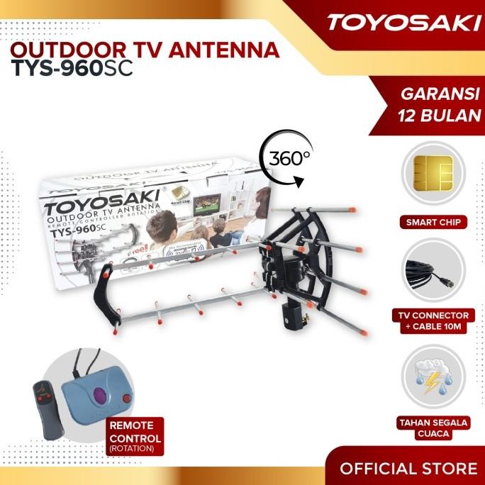 Toyosaki Antena Tv Digital Outdoor Tys 960 Sc