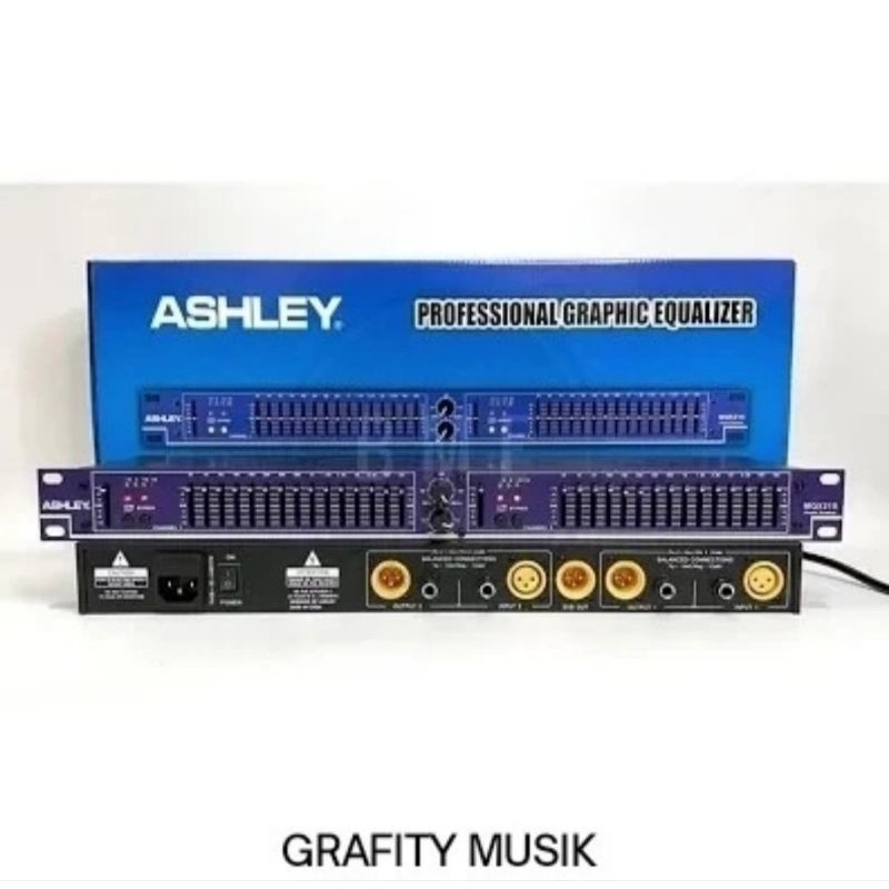 Equalizer Ashley MQX215/MQX 215 ( 2 x 15 Channel ) Original
