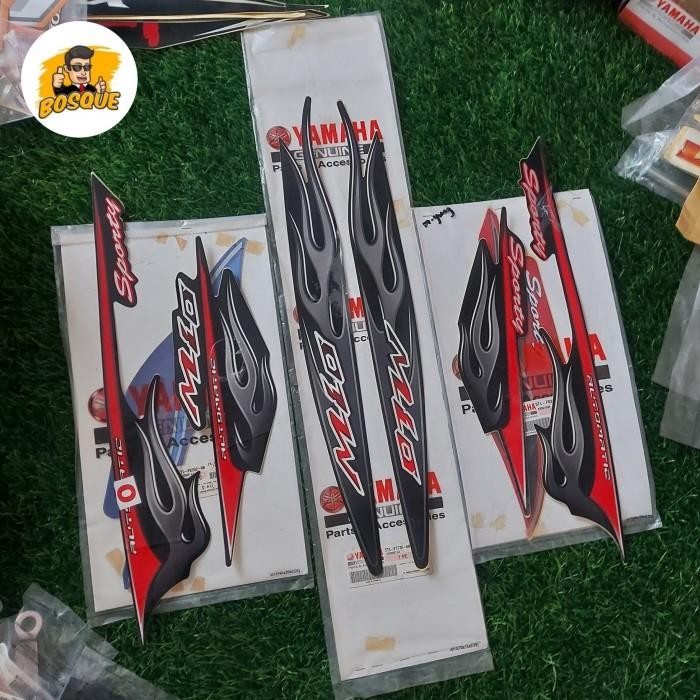 Striping Mio Sporty Hitam Api 2007 Ori Ygp Kode 5Tl Original Dan Terpercaya