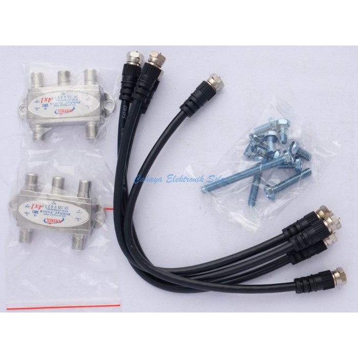 ready stok lnb matrix 2 in 1 2 lnb 2 receiver c band original