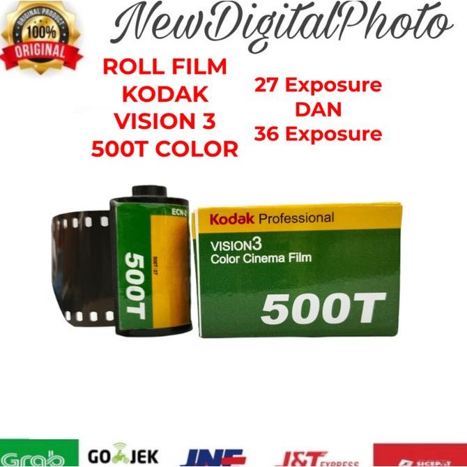 HOT PROMO ROLL FILM KODAK VISION 3 500T COLOR / VISION3 KODAK 35MM 500T 27EXP