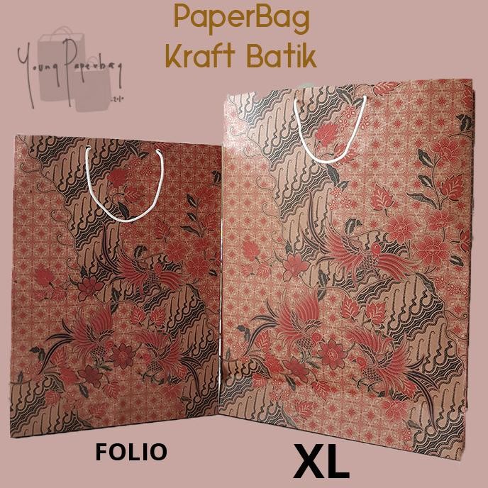 

Paper Bag / Tas Kertas Batik motif Burung MurMer (1 lsn) murah