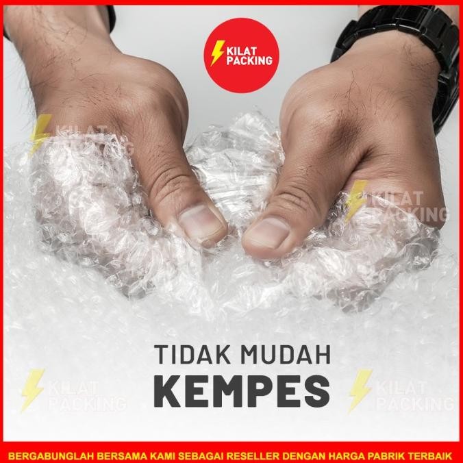 

Buble Wrap Bubble Hitam Murah Premium Quality (OJOL) 125CM x50 M murah