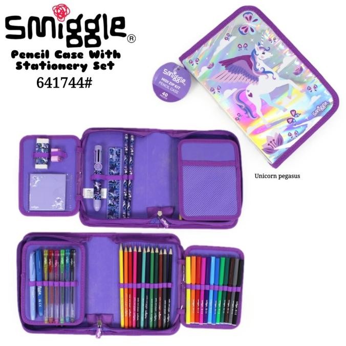 

HARGA DISC - Smiggle Midi Zip Kt Stationery Gift set