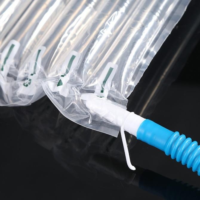 

Poly Air Bubble Wrap Rolls Inflatable Plastic Packing Uk L35cm P500cm murah