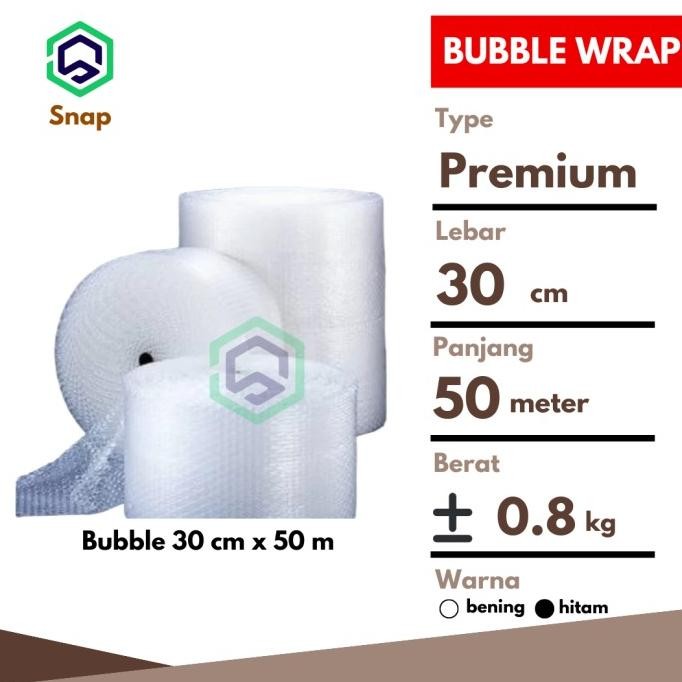 

Bubble Wrap Mulia Pack ASLI 30 cm x 50 m Tebal Murah murah
