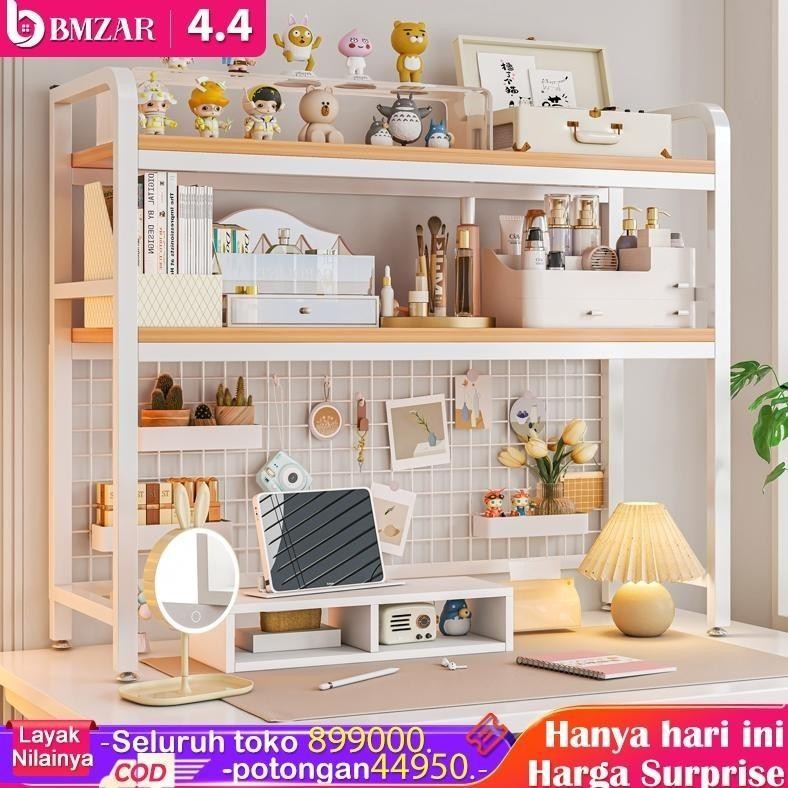 Rak Desktop Rak buku Storage Rak Organizer Desktop Rak Meja Stationery Rak Polaroid  Desk Organizer