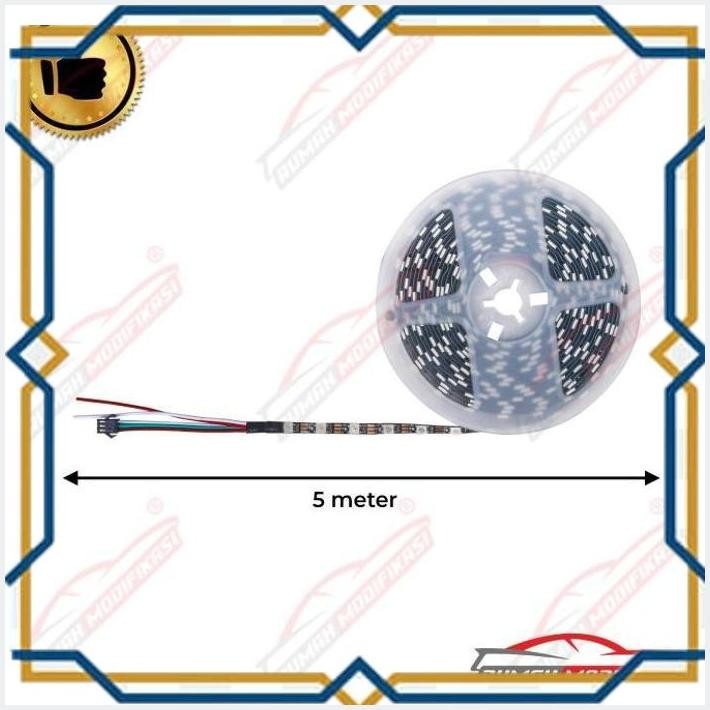 led strip - rgb - 5.5mm - 60 led - ws2812 5v