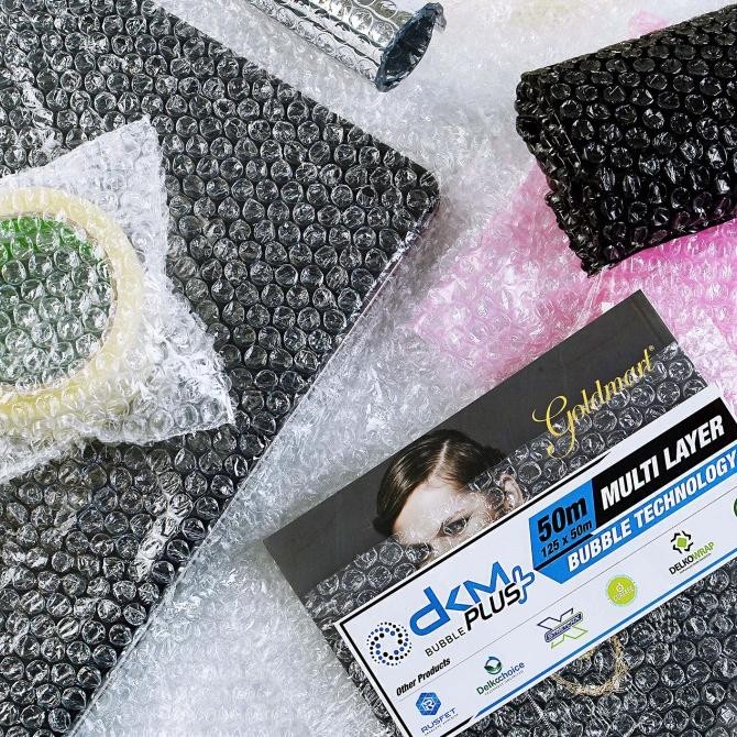 

Plastic Bubble Wrap 125cm x 50m DKM PLUS PREMIUM TERMURAH murah