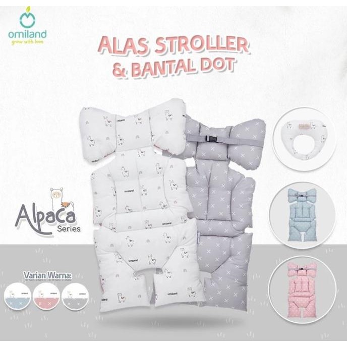 Sale Omiland Alas Stroller + Bantal (Alas Stroller Bayi)