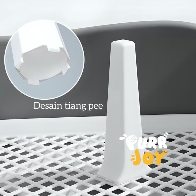 Grosir Purrjoy Pet Toilet Anjing / Pee Poop Training Pad Tray