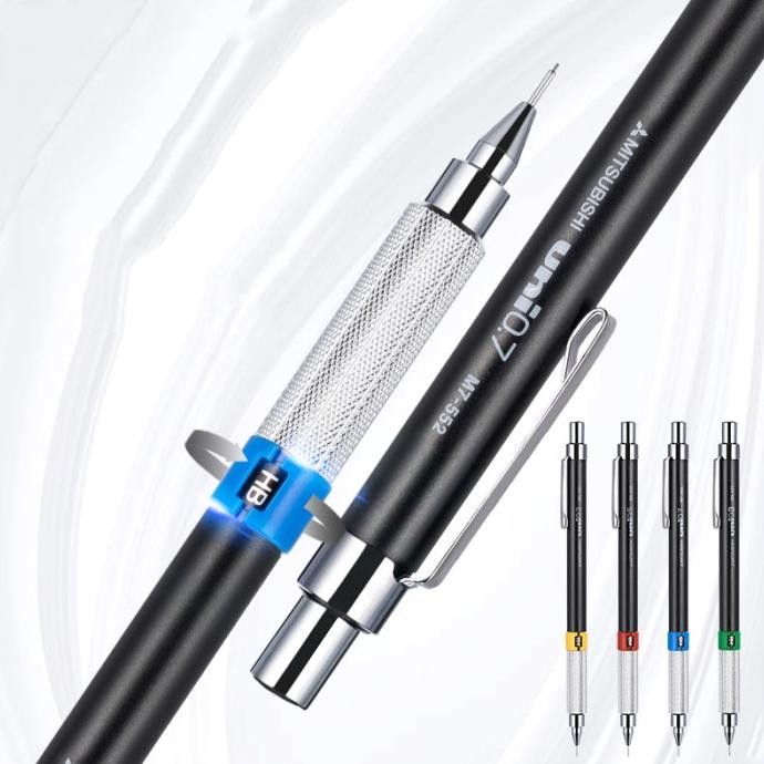

Uni 552 Series Mechanical Pencil for Drafting 0.3 0.4 0.5 0.7 0.9 mm Pensil Mekanik untuk Menggambar