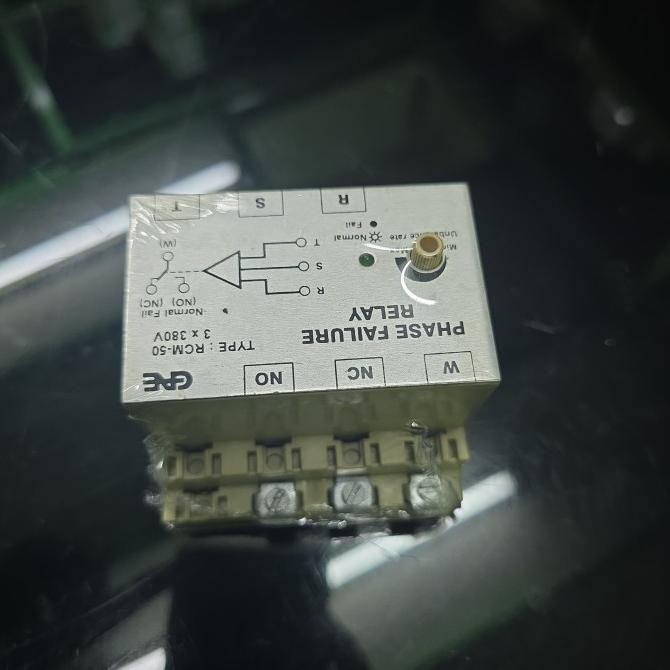 Gae Rcm-50 3 X 380V Phase Failure Relay Gae New Stok