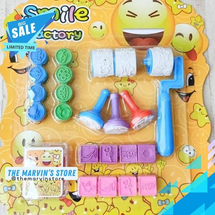 

MAINAN ANAK STEMPEL STAMP ROLL SET SMILE FACTORY BEST PRODUK !