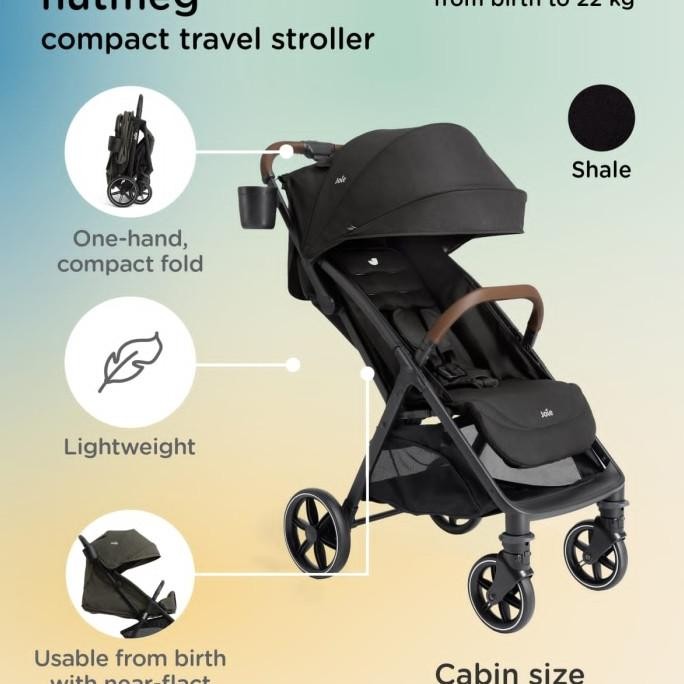 Sale Stroller Baby Joie Nutmeg / Stroller Baby Kabin Size