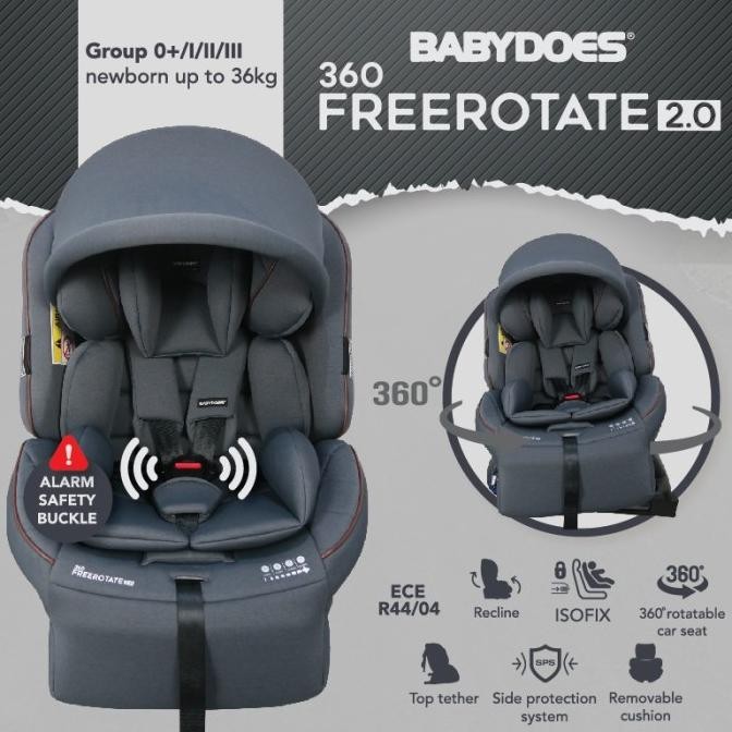 Sale Car Seat Babydoes Ch 8749 Free Rotate 360