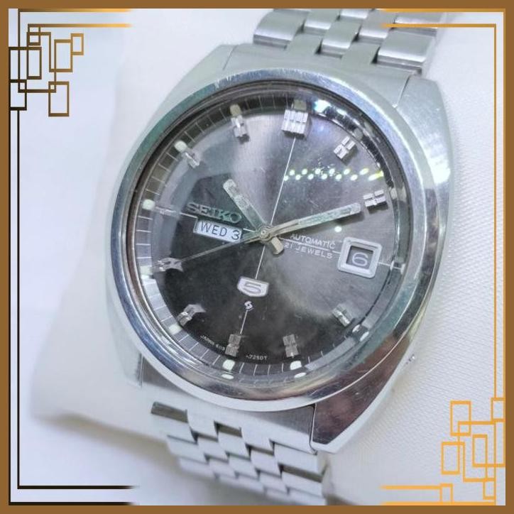 [RHV] SEIKO 5 JAPAN VINTAGE WATCH 6119 AUTOMATIC FULL ORIGINAL JAM TANGAN ANTIK SEIKO5 LAWAS ARLOJI 